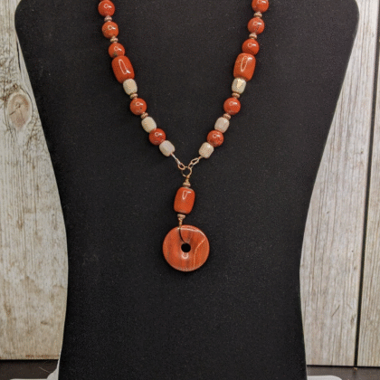 Red Jasper Choker Necklace